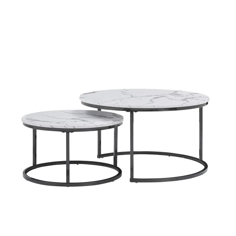 Dual Nest table blanc