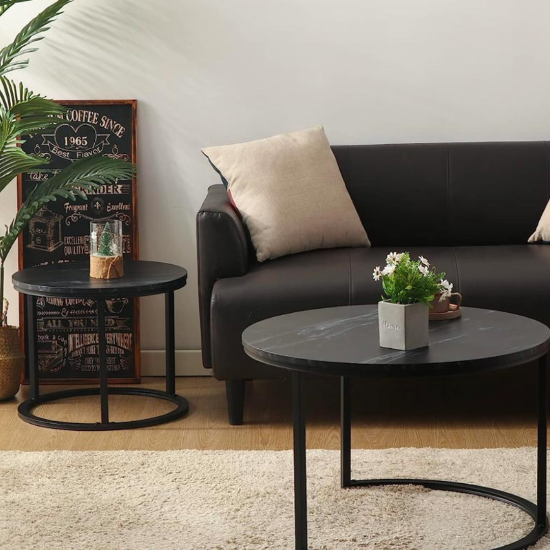 Dual Nest table noir