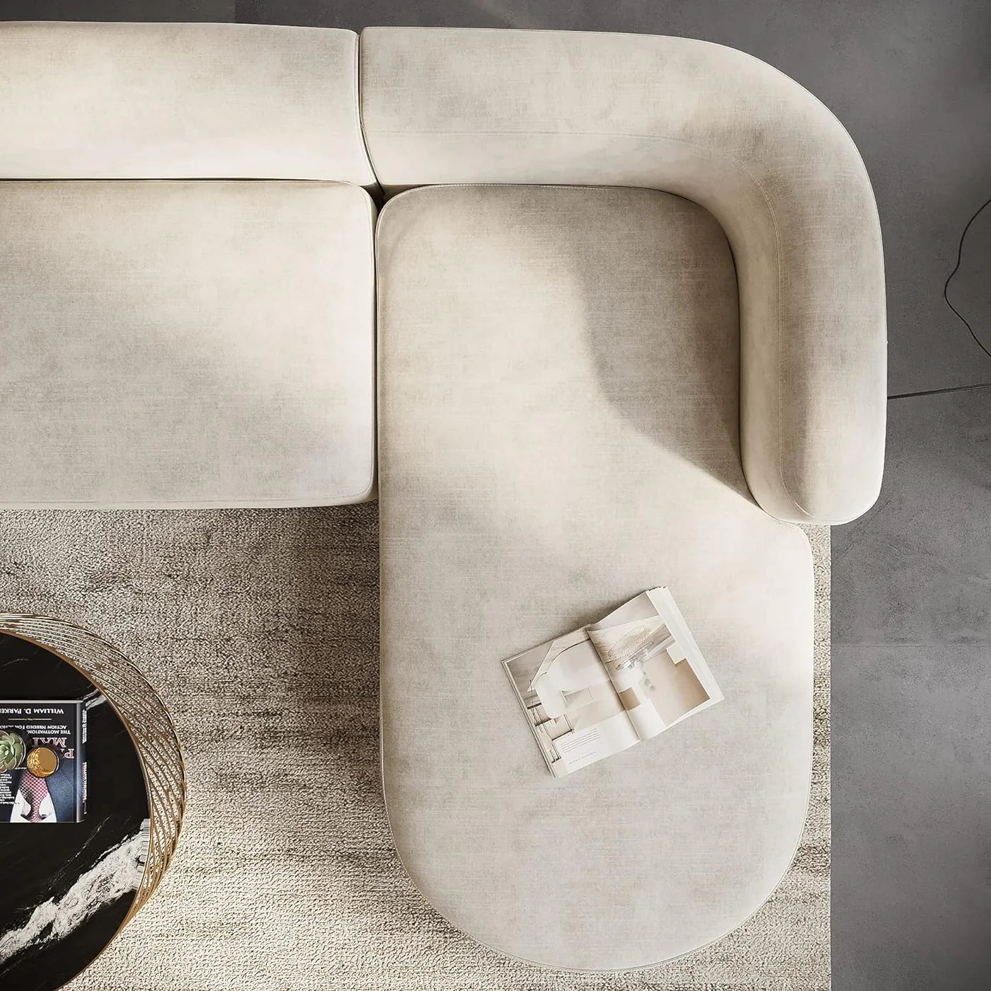 Velvet Sofa