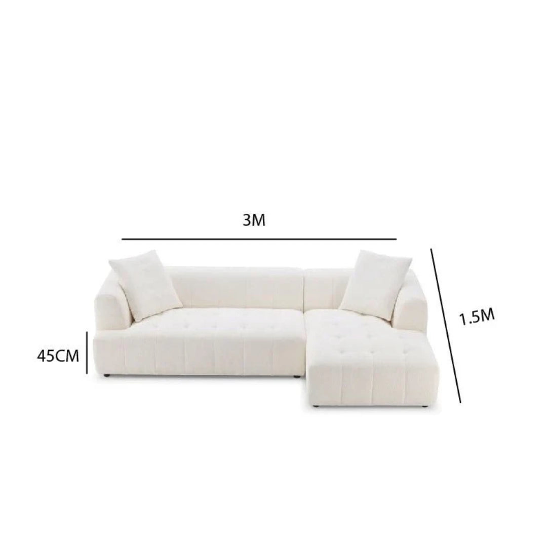 Blanco L Sofa