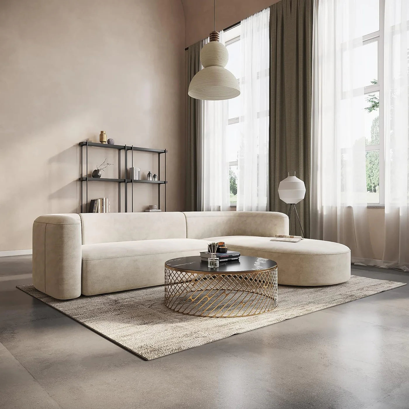 Velvet Sofa