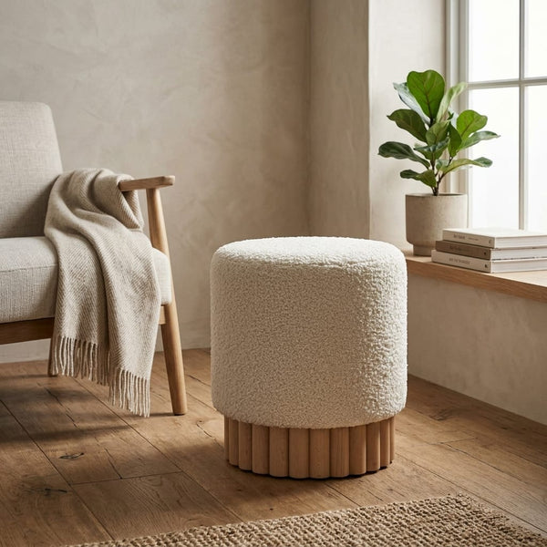 Pouf Élégance Nordic