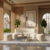 Prestige Set (Canapé + 2 Poufs + Table basse)
